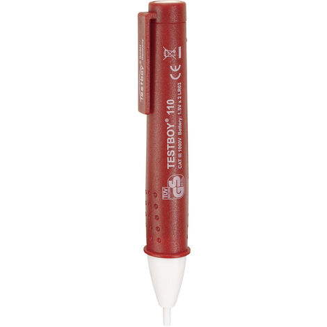 Testboy 110 Berührungsloser Spannungsprüfer CAT III 1000 V LED