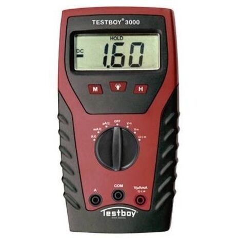 Testboy TB-3000 Multimetro portatile digitale CAT IV 600 V Display (Counts): 2000