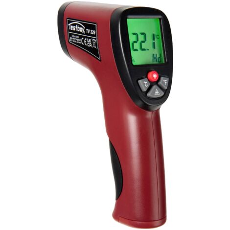 Testboy TV 329 Thermomètre infrarouge Optique 12:1 -50 - +550 °C