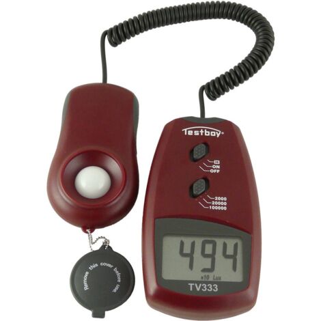 Testboy TV 333 Luxmètre 0 - 100000 lx W57773