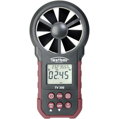 Testboy TV 350 Anemometer  0.8 bis 30 m/s