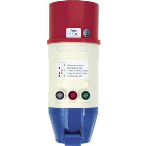 Testboy TV 432 Tester presa di corrente LED