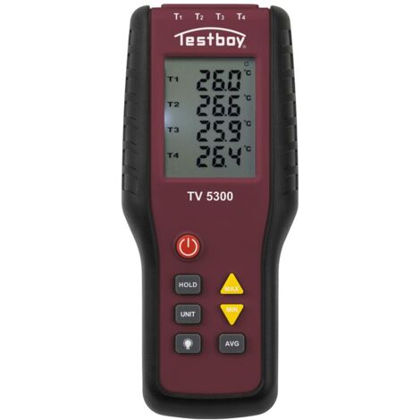 Testboy Vier-Kanal-Thermometer TV 5300