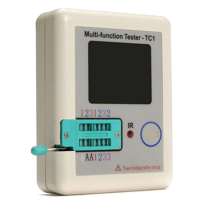 Image of Maerex - Tester a transistor retroilluminato tft display colorato multifunzionale lcr-tc