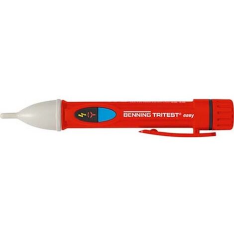 téster de tensión TRITEST easy, Largo total : 153 mm, Rango de tensión V/AC 200-1000