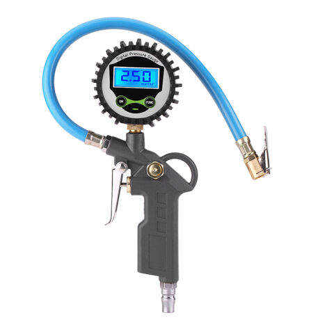 Tester del misuratore del manometro del gonfiatore della pressione dell'aria della gomma digitale del veicolo dell'automobile