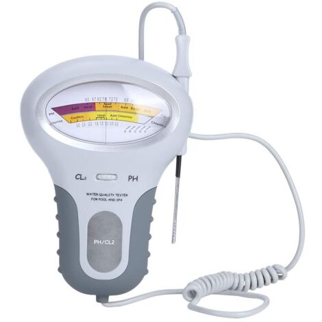 Tester della qualità dell'acqua, monitor digitale portatile, tester del pH dell'acqua, kit di analisi del cloro per piscine
