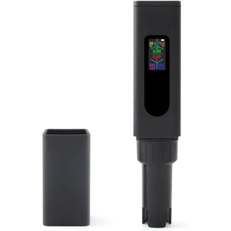 Tester della qualità dell'acqua, strumento di analisi dell'acqua ad alta precisione, pH 5 in 1, salinità, monitor EC per acqua potabile domestica, acquacoltura