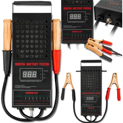 TESTER DI CARICA BATTERIA FORCEKRAFT digitale 12V