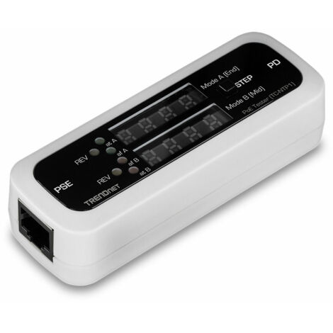 Tester di cavi Trendnet TC-NTP1 nero compatto e durevole