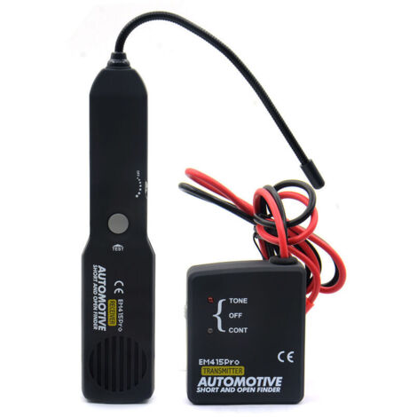 Tester di circuito per rilevamento di cortocircuiti e circuiti aperti per autoveicoli Rilevatore di cortocircuiti DC 6-42V Strumento di rilevamento di cortocircuiti Sonda di alimentazione