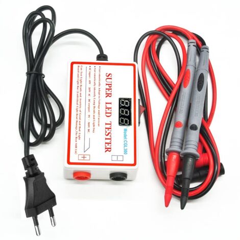 Tester di retroilluminazione per TV LED LCD, rilevamento automatico della tensione di uscita e della corrente 0-300 V