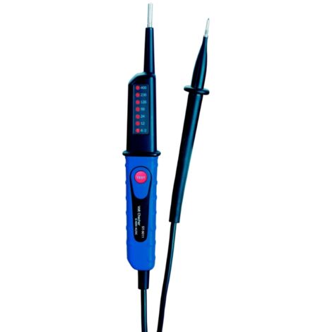 Tester di Tensione, Corrente e Continuità Professionale  Azzurro