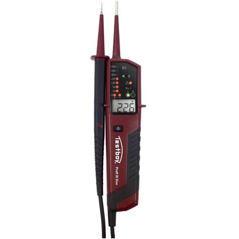 Tester di tensione e continuità PROFI III DUO 6-1000 V AC/6-1500 V DC