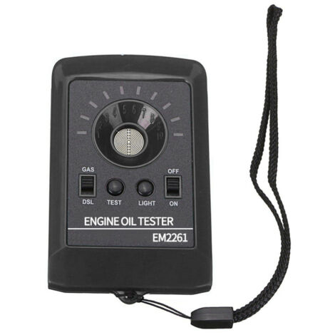 Tester digitale a LED da 12 V, rilevatore di qualità dell'olio motore, analizzatore di fluidi benzina/diesel
