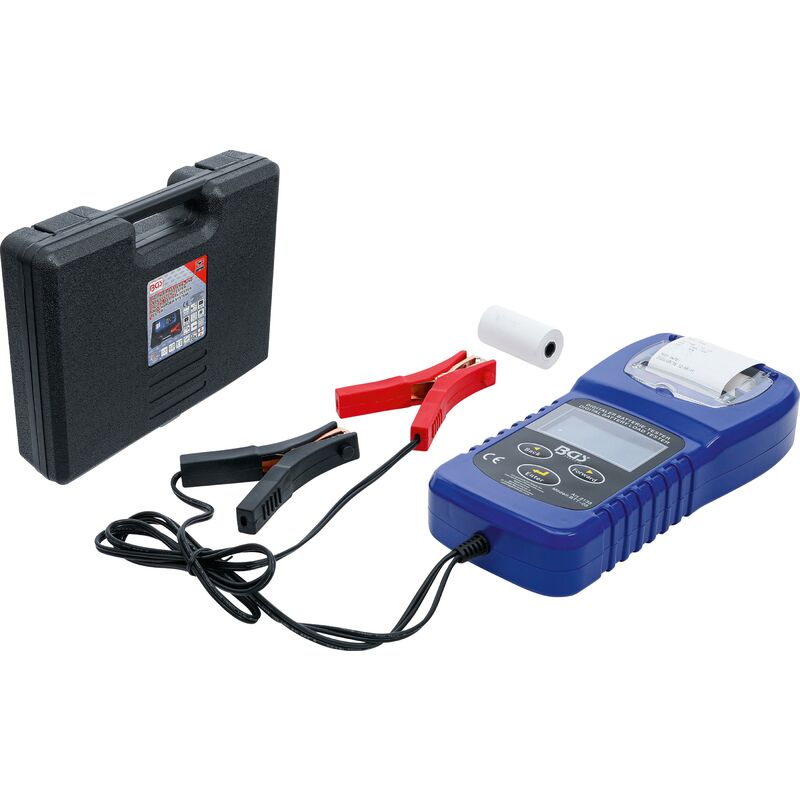 Image of Tester digitale per batteria e sistema di ricarica con stampante