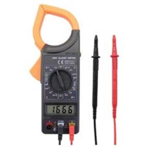 TESTER DIGITALE PINZA AMPEROMETRICA- - dimensioni mm.330x160x30 peso gr.371 - 1 pezzi