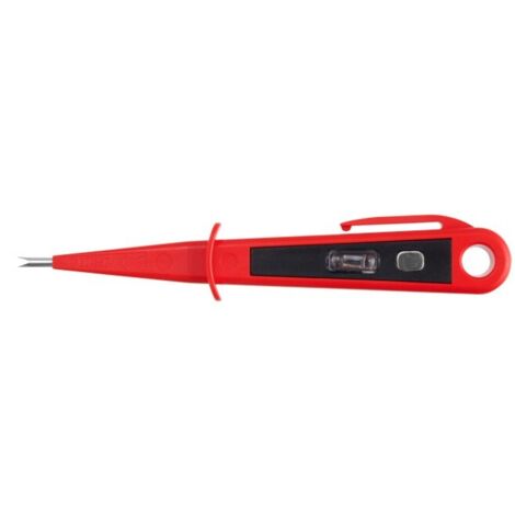 Tester Elettrico Penna Cacciavite con Clip Voltaggi fino 250 Volt 150 o 190 mm - Formato: 150 mm