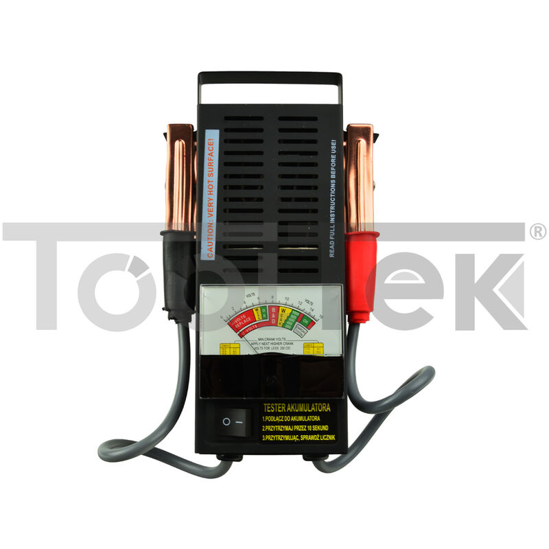 Image of Tooltek - tester misuratore batteria auto analogico 6V/12V geko G80028