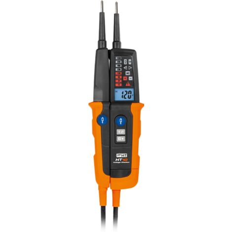 Tester multifunzione 2 Poli AC/DC 1000V con Indicazioni e Torcia LED HT10 HT HR00010P