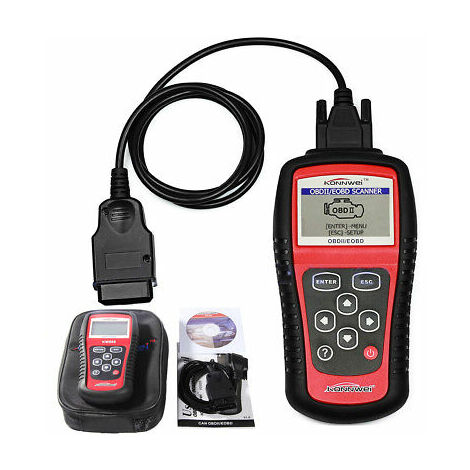 TESTER OBD2 II SCANNER KONWEI KW808 LETTORE CODICE DIAGNOSTICA CENTRALINA AUTO