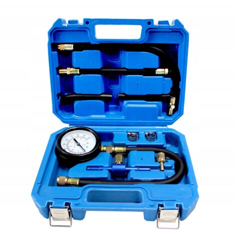 Kit Manometro Pressione Carburante - Per Auto E Moto, Nero - Foto 5