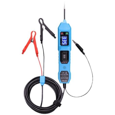 Tester per sonda di circuito di alimentazione Tester multifunzione per auto Strumento diagnostico per tester di circuito di alimentazione con luce anteriore per auto, camion, motociclette e barche