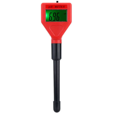 Tester pH a penna per acidimetro pH con microcomputer ad alta precisione, batteria non inclusa