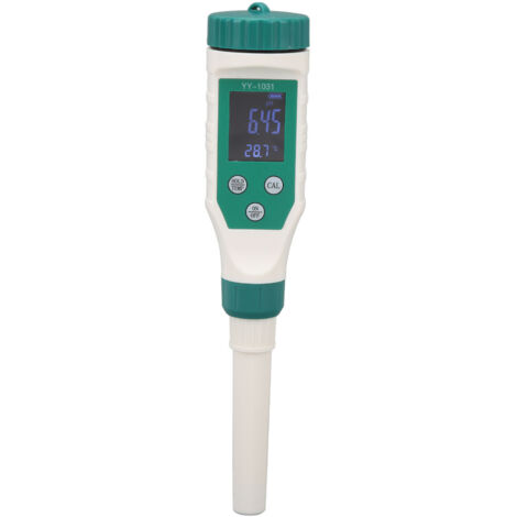 Tester PH Bluetooth Testa piatta Identificazione automatica IP67 Tester PH acidità pelle impermeabile per pasta