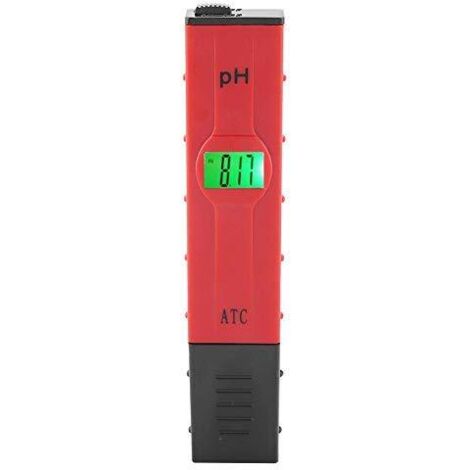 Tester PH per bevande alimentari digitali LCD portatile Misuratore di penna per test della qualità dell'acqua della piscina dell'acquario