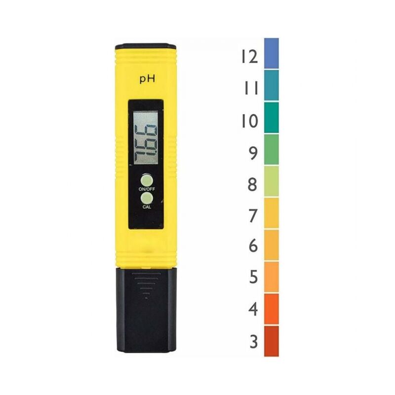 Image of Tester Ph professionale, funzione di calibrazione automatica e campo di misurazione per acquario portatile, coltura idroponica, campo di misurazione