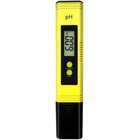 Tester pH professionale, funzione di calibrazione automatica e intervallo di misurazione 0,00-14,00 per acqua potabile, acquario, idroponica, piscina, intervallo di misurazione