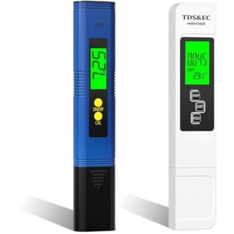 Tester pH/TDS/EC/temperatura 4 in 1 per acquari, piscine e acqua potabile