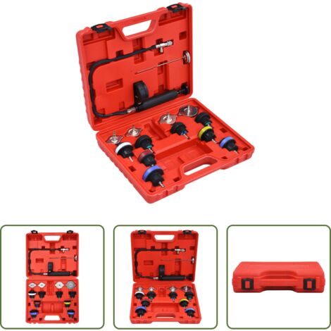 Tester pressione -  Tester di Pressione Sistemi di Raffreddamento e Radiatori 14 pz
