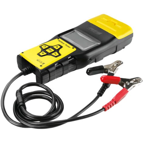 Tester per batterie per auto 12V / 24V Tester per batterie diagnostiche  automobilistiche digitali Analizzatore di tester per veicoli Cranking C