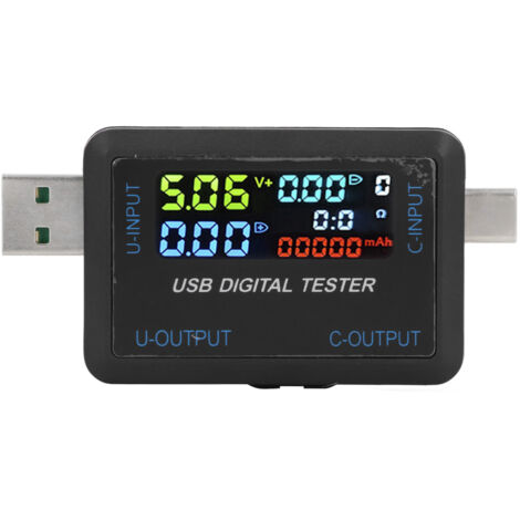 Tester USB Multimetro Multifunzionale Tipo C Tensione Corrente Capacità Energia Potenza 5‑36V