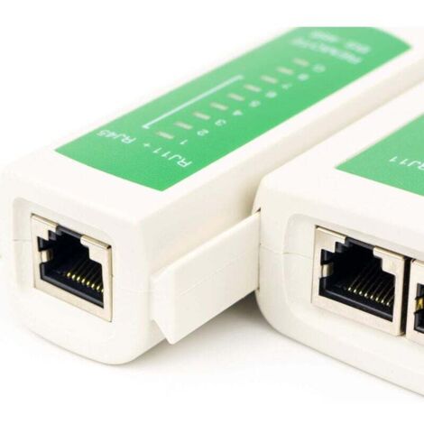 testeur câbles réseau pour câbles RJ45 et RJ11