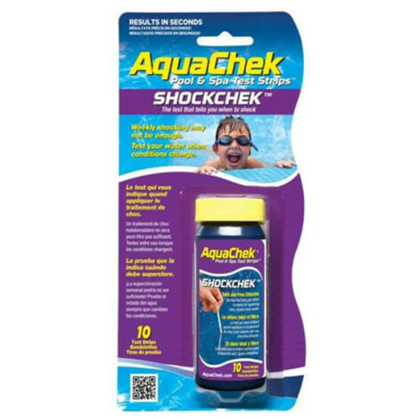 Testeur chlore choc de piscine