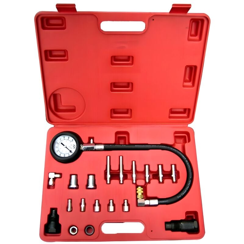 Equipement Express Sicoba - Testeur compression Compressiomètre Moteur Diesel 20 pièces
