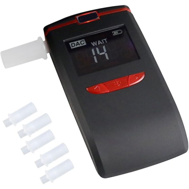 Testeur d'alcool numérique de haute précision Breathe Easy conçu pour des mesures fiables et rapides