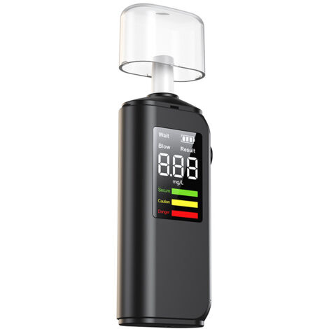 Testeur d’alcool numérique haute précision, sans contact, pour détection éthylométrique – Affichage LED clair, résultats en 10 secondes, conforme aux normes françaises dengyankun