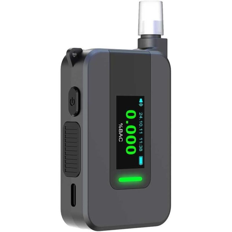 Testeur d'alcool portable avec des mesures précises, testeur d'alcool électrochimique portable, rapport vocal pour conduite en état d'ébriété