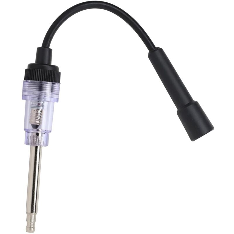 Testeur d'allumage moteur en ligne pour bougies d'allumage, outil de diagnostic convivial avec microphone et armature 6-12 V