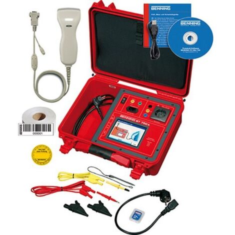 Testeur d'appareils ST 750 A SET, Interfaces : 3 x USB, 1 x RS 232, Puissance effective/apparente : 20-4000 W