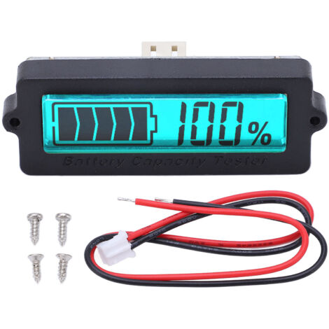 Testeur de Batterie 48V Étanche - Moniteur de Tension, Courant et Capacité pour Sécurité