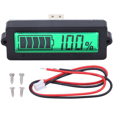 Testeur de Batterie 48V Étanche - Moniteur de Tension, Courant et Capacité pour Sécurité
