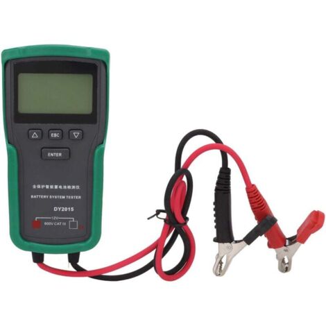Testeur De Batterie Automobile Numérique 12V Analyseur De Voiture Détecteur De Performance