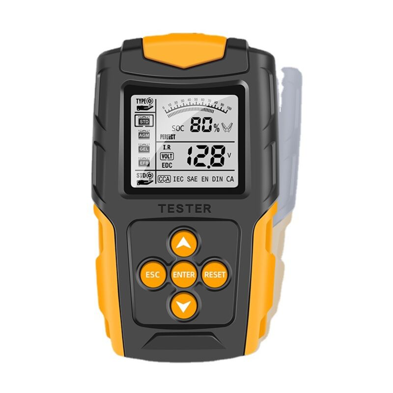 Testeur de batterie de voiture 12 V/24 V LCD analyseur de batterie numérique outil de Diagnostic de Charge de voiture SOH SOC CCA mesure IR pour