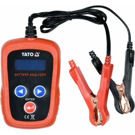 testeur de batterie électronique 12-Volt