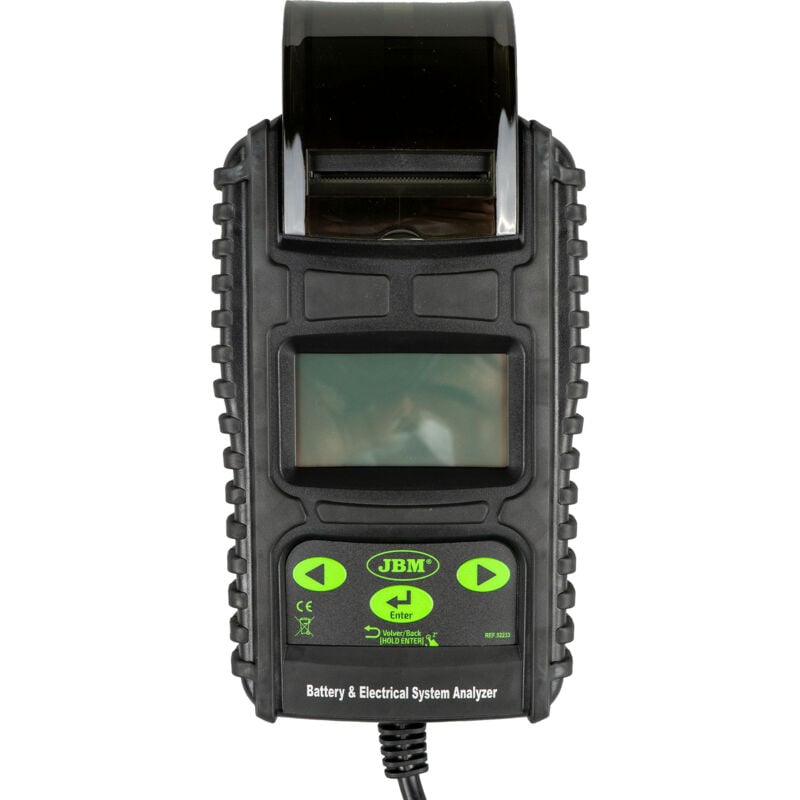 JBM - testeur de batterie et d'alternateur avec imprimante 52233